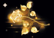 Схема для вишивання бісером на атласі Golden Rose