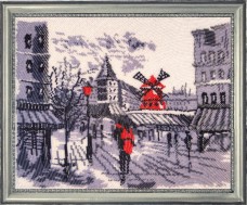 Набор для вышивки бисером Мулен Руж в Париже (по картине О. Дарчук)