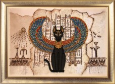Набор для вышивки бисером Египетская кошка