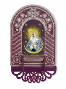 Набор для вышивки иконы с рамкой-киотом Богородица Остробрамская