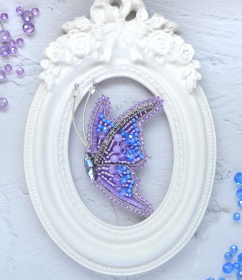 Брошка для вишивання Чарівний метелик  Tela Artis (Тэла Артис) Б-039 - 415.00грн.