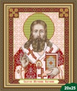 Малюнок на тканині для вишивання бісером Святий Євген