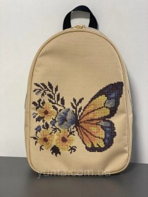Рюкзак для вишивки бісером Метелик Юма Модель 3 №50 беж - 776.00грн.