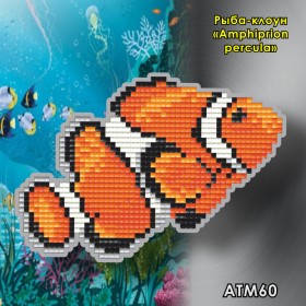 Магніт для викладки алмазної мозаїкою Риба-клоун Art Solo АТМ60 - 139.00грн.