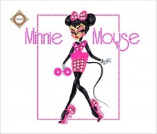 Пошитый клатч для вышивки бисером  Glamour Minnie