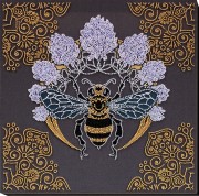 Набор для вышивки бисером Пчела в клевере