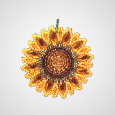 Набор для вышивки подвеса Цветок солнца Zoosapiens РВ2019