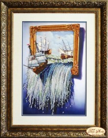 Набор для вышивки бисером Море в картине Tela Artis (Тэла Артис) НТК-022 - 550.00грн.