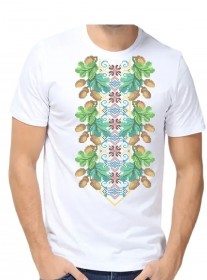 Чоловіча футболка для вишивкі бісером Орнамент Юма ФМ-56 - 374.00грн.