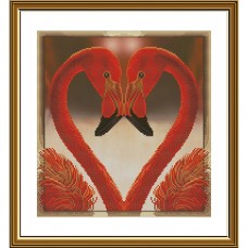 Набір для вишивки хрестом на канві з фоновим зображенням Справи сердешні 