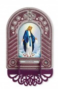 Набор для вышивки иконы с рамкой-киотом Virgin Mary (Дева Мария)