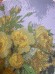 Схема вишивки бісером на габардині повна зашивка Жовті троянди