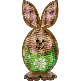 Набор для вышивки по дереву Пасхальный кролик в зеленом Волшебная страна FLK-327 - 195.00грн.
