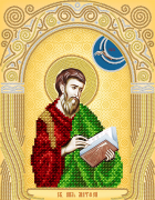 Схема вишивки бісером на атласі Св. Апостол Матфей (Матвій)