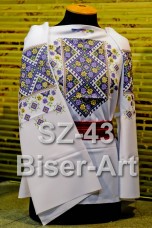 Заготовка для вышивки бисером Сорочка женская Biser-Art Сорочка жіноча SZ-43 (габардин)