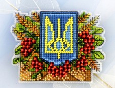 Набір для вишивання магніту Щедра Україна Кольорова М-008