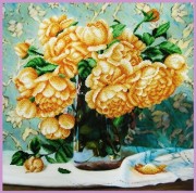 Набор для вышивки бисером Натюрморт с розами