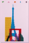 Набор для вышивки бисером на натуральном художественном холсте Новый Париж