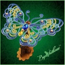 Набір для вишивки бісером Ажурна метелик 3D 086