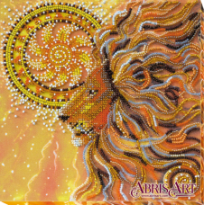 Набор-миди для вышивки бисером на натуральном художественном холсте Солнцелев Абрис Арт АМВ-021
