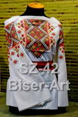 Заготовка для вышивки бисером Сорочка женская Biser-Art Сорочка жіноча SZ-42 (льон)