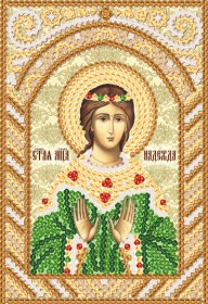 Схема вышивки бисером на атласе Маричка Св. Мч. Надежда РИК-6141 Марiчка (Маричка) РИК-6141 - 32.00грн.