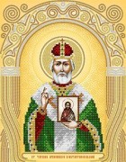 Схема для вышивки бисером на атласе Ст. Тарасий Архиепископ Константинопольский