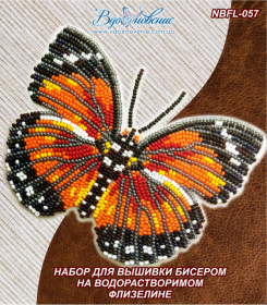 Набор для вышивки бисером Бабочка Dryadula Phaetusa