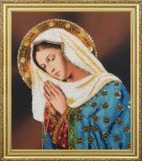 Набор для вышивки бисером Молящаяся Дева Мария 