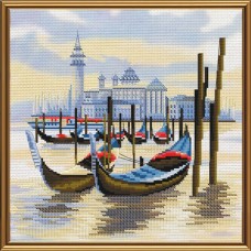 Набор для вышивки крестом Пристань в Венеции