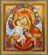Набір для вишивання бісером Жировицька ікона Божої Матері Р-286
