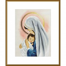 Набор для вышивки нитками на канве с фоновым изображением Мамина благодать  Новая Слобода (Нова слобода) СР3357