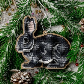 Набір для вишивання бісером по дереву Чорний кролик Волшебная страна FLK-461 - 204.00грн.