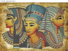 Схема для вишивання бісером на габардині Стародавній Єгипет