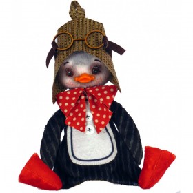 Набір для шиття м'якої іграшки Пингвинчик Zoosapiens ММ3022 - 428.00грн.