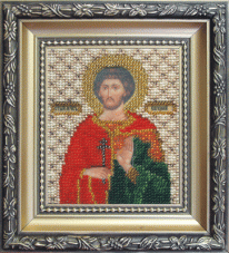 Набор для вышивки бисером Святой мученик Евгений Чарiвна мить (Чаривна мить) Б-1077