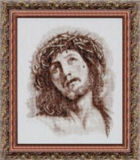 Набор для вышивки крестом Иисус в терновом венце Чарiвна мить (Чаривна мить) 417