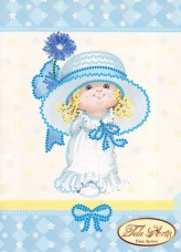 Рисунок на ткани для вышивки бисером Маленькая Мисс Tela Artis (Тэла Артис) ТД-001